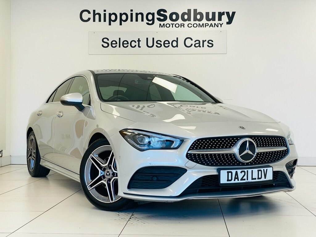 Mercedes-Benz CLA Class 1.3 Cla180 Amg Line Coupe 7G-dct Euro 6 Silver