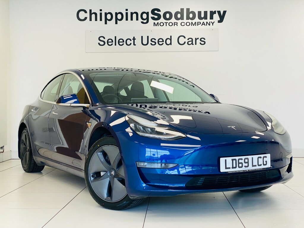 Tesla Model 3 Standard Range Plus Saloon Rwd Blue