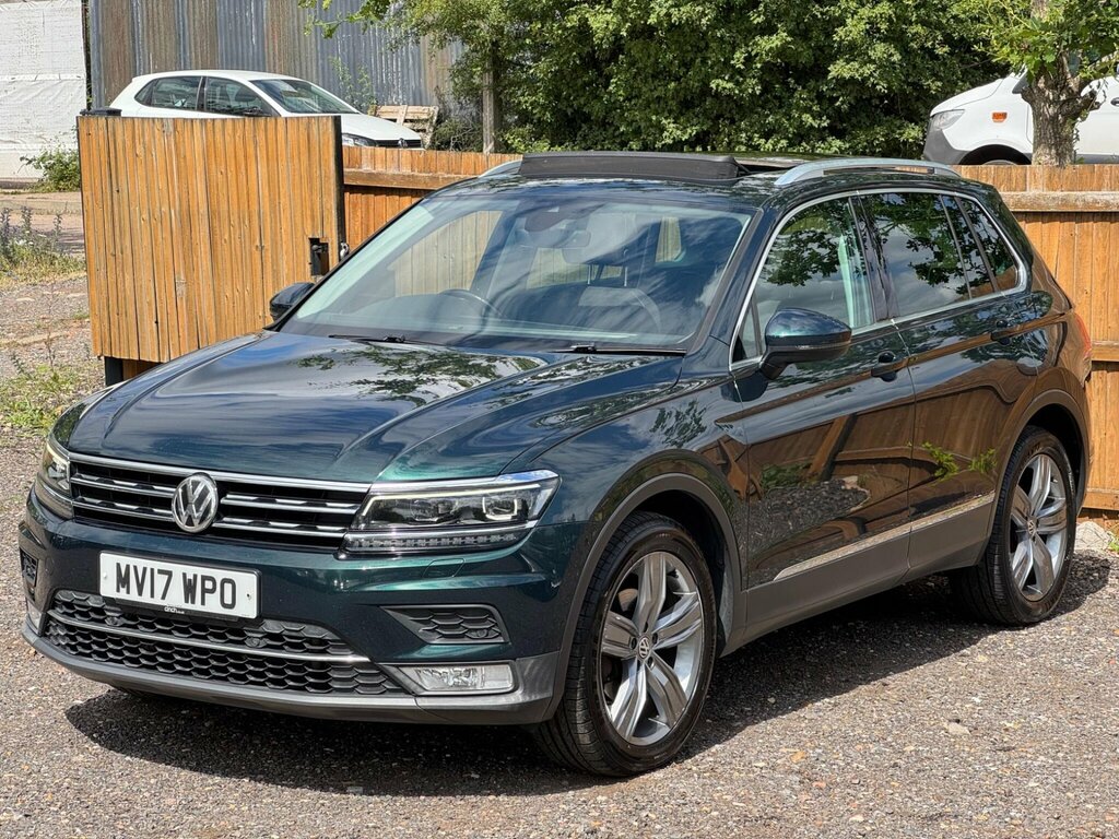 Volkswagen Tiguan 2.0 Tdi Bluemotion Tech Sel Dsg Euro 6 Ss MV17WPO Green #3
