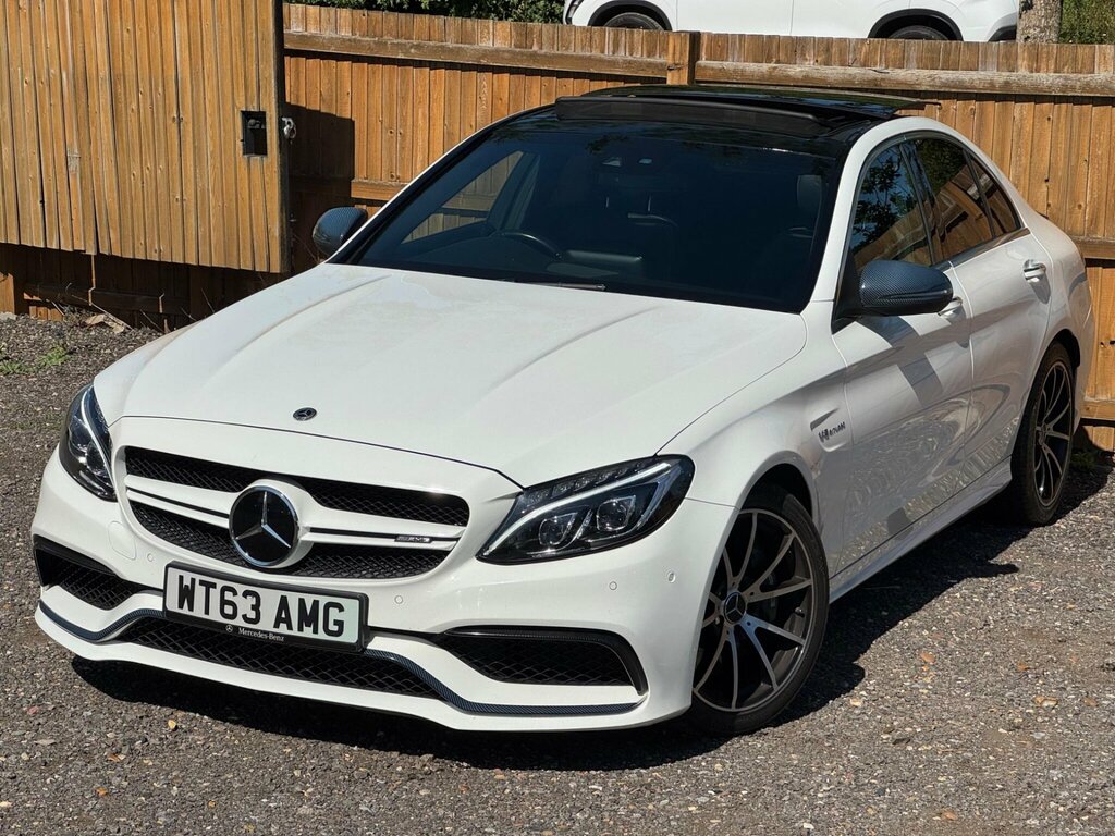 Mercedes-Benz C Class 4.0 C63 V8 Biturbo Amg Premium Spds Mct Euro 6 White #3
