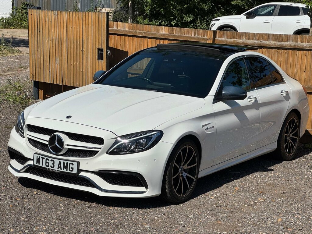 Mercedes-Benz C Class 4.0 C63 V8 Biturbo Amg Premium Spds Mct Euro 6 White #6