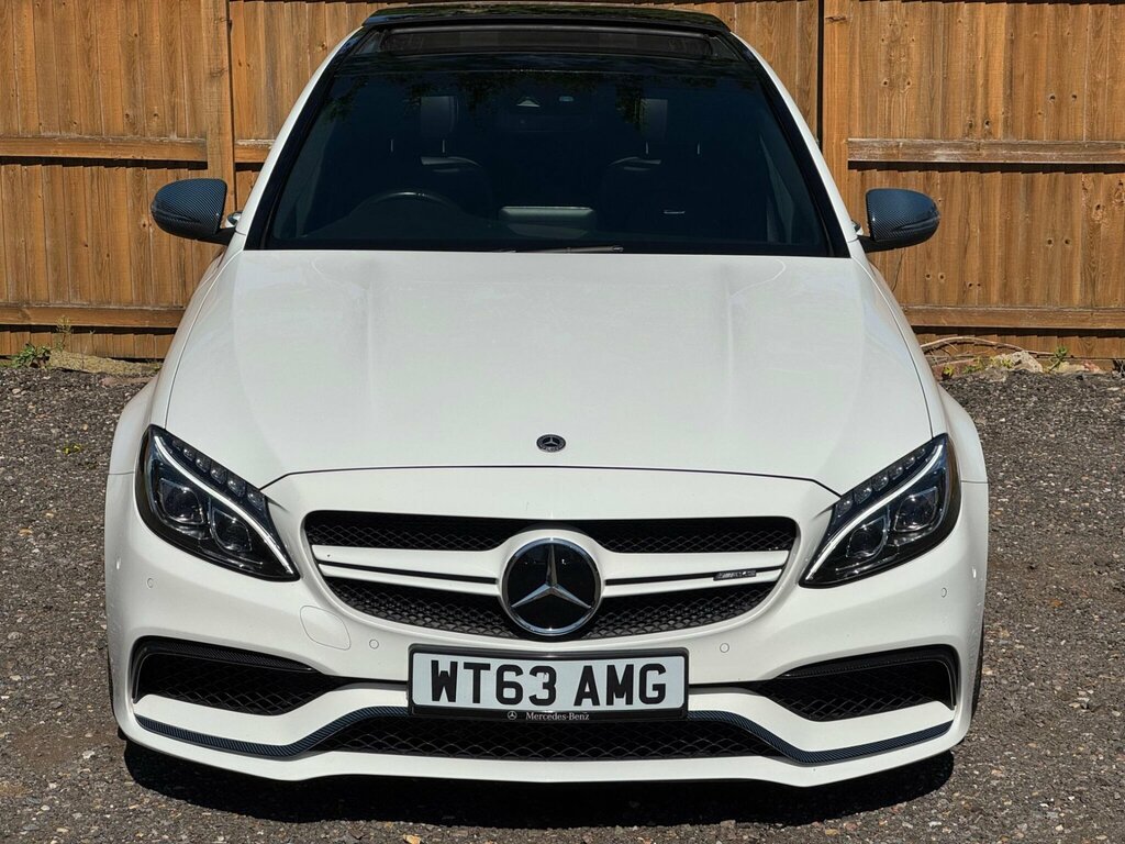 Mercedes-Benz C Class 4.0 C63 V8 Biturbo Amg Premium Spds Mct Euro 6 White #2