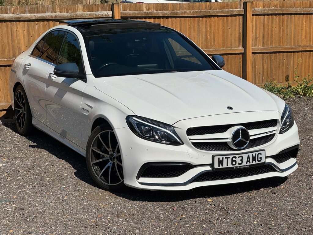 Mercedes-Benz C Class 4.0 C63 V8 Biturbo Amg Premium Spds Mct Euro 6 White