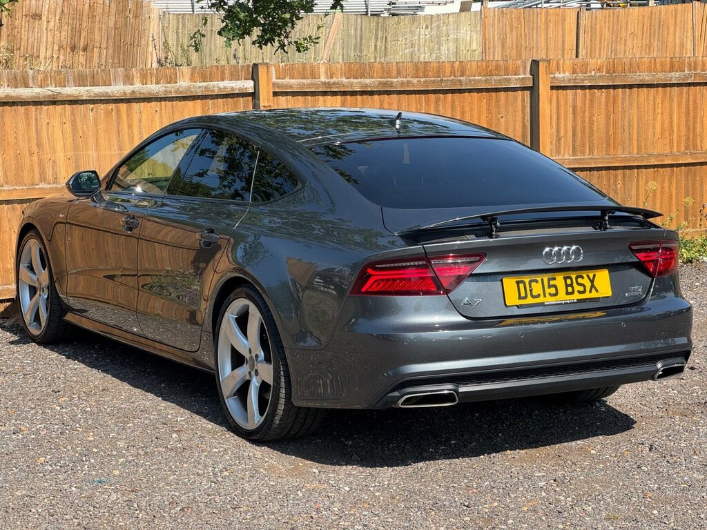 Audi A7 3.0 Tdi V6 Black Edition Sportback S Tronic Quattr Grey #4