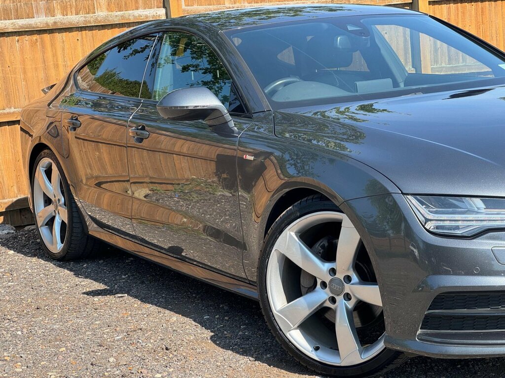 Audi A7 3.0 Tdi V6 Black Edition Sportback S Tronic Quattr Grey #6