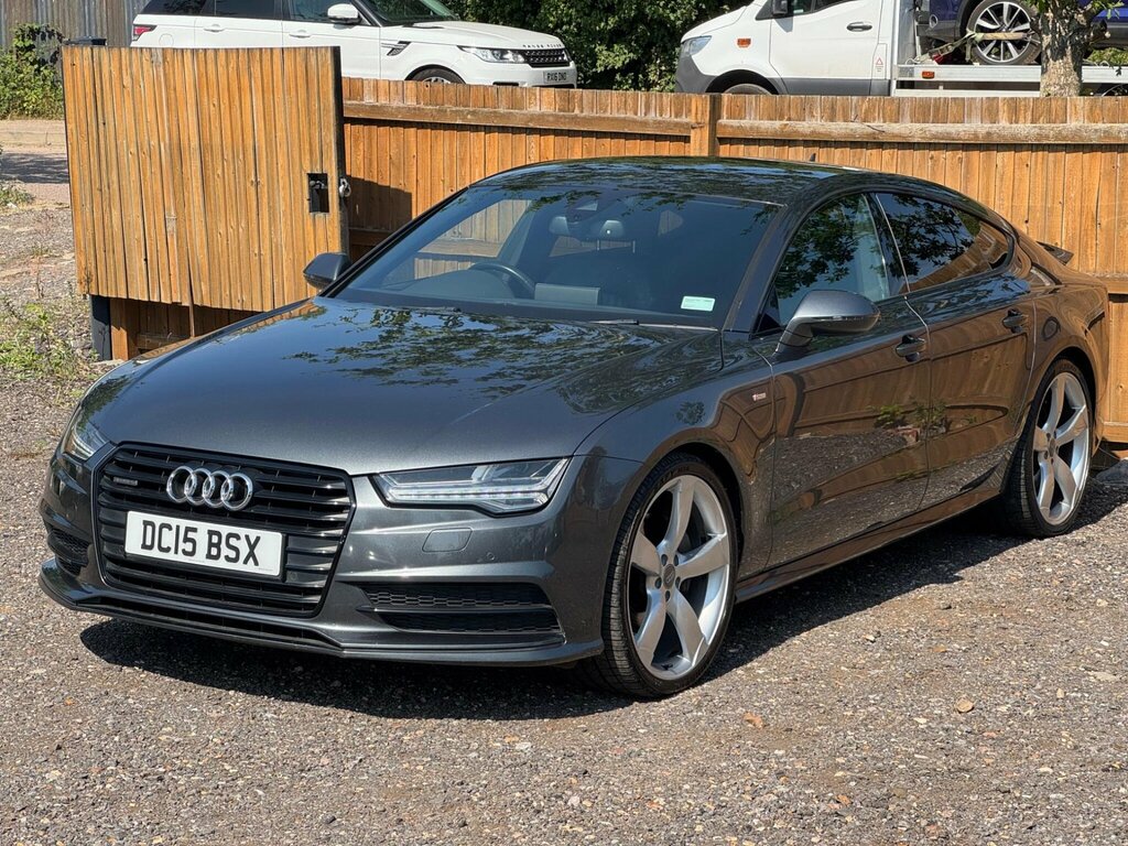 Audi A7 3.0 Tdi V6 Black Edition Sportback S Tronic Quattr Grey #3