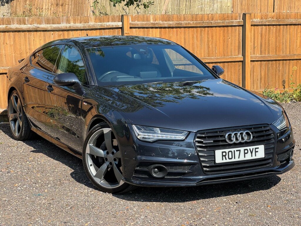 Audi A7 3.0 Tdi V6 Black Edition Sportback S Tronic Quattr Blue