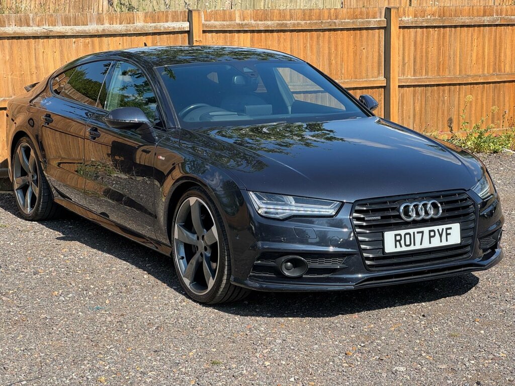 Audi A7 3.0 Tdi V6 Black Edition Sportback S Tronic Quattr Blue #5
