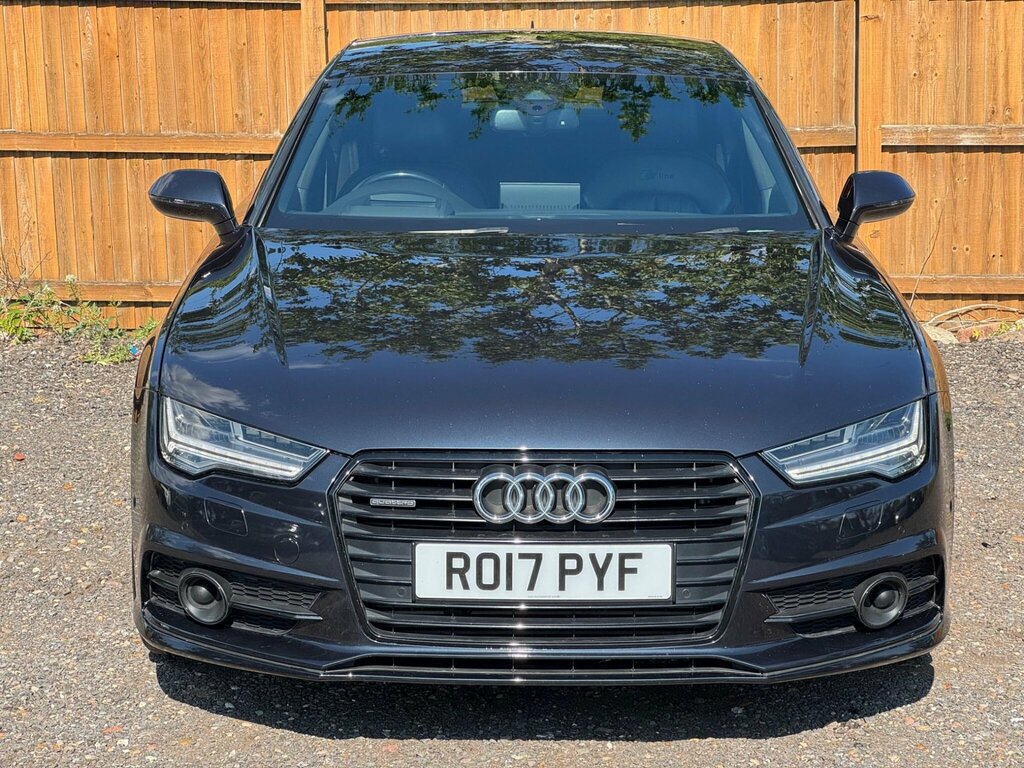 Audi A7 3.0 Tdi V6 Black Edition Sportback S Tronic Quattr Blue #2