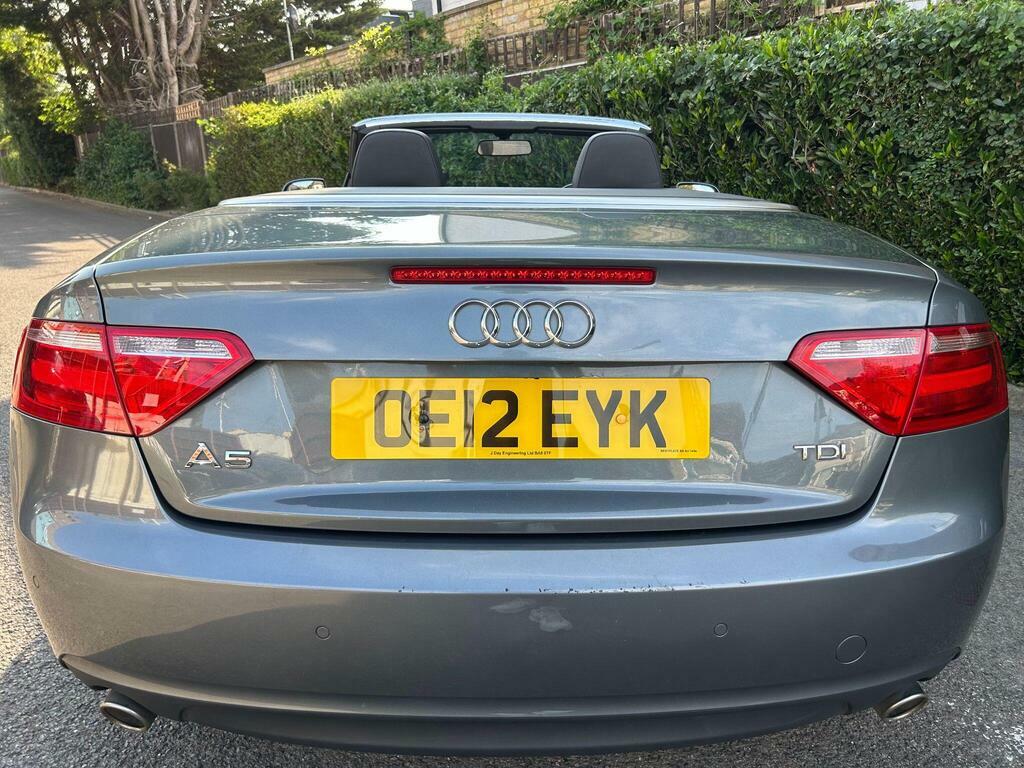 Audi A5 3.0 Tdi V6 Se Convertible OE12EYK Grey #4