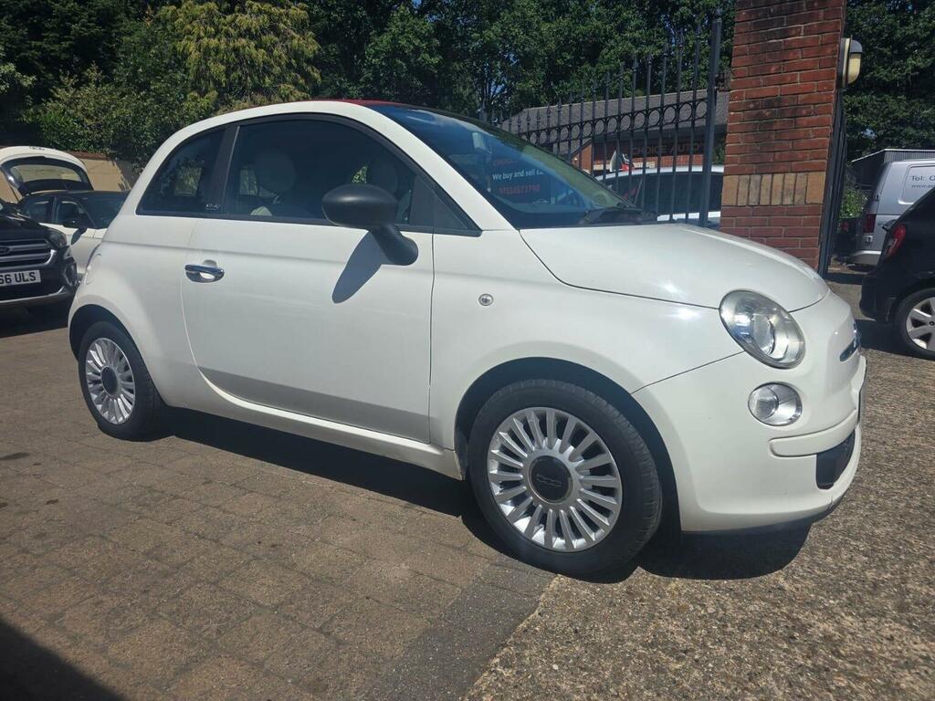 Fiat 500C Convertible 1.2 Pop Euro 5 201111 White #2
