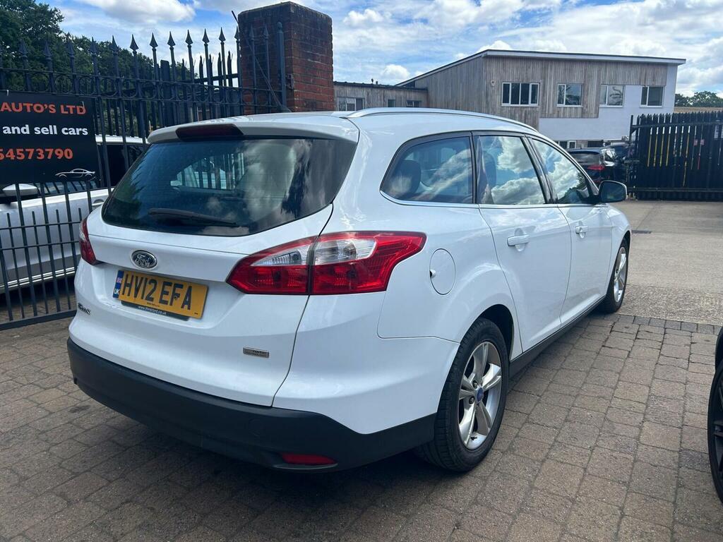 Ford Focus 1.6 Tdci Zetec Euro 5 Ss White #4