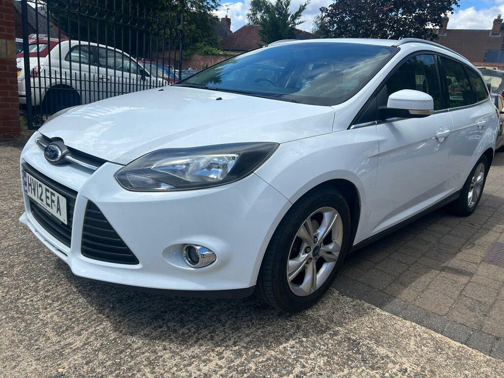 Ford Focus 1.6 Tdci Zetec Euro 5 Ss White