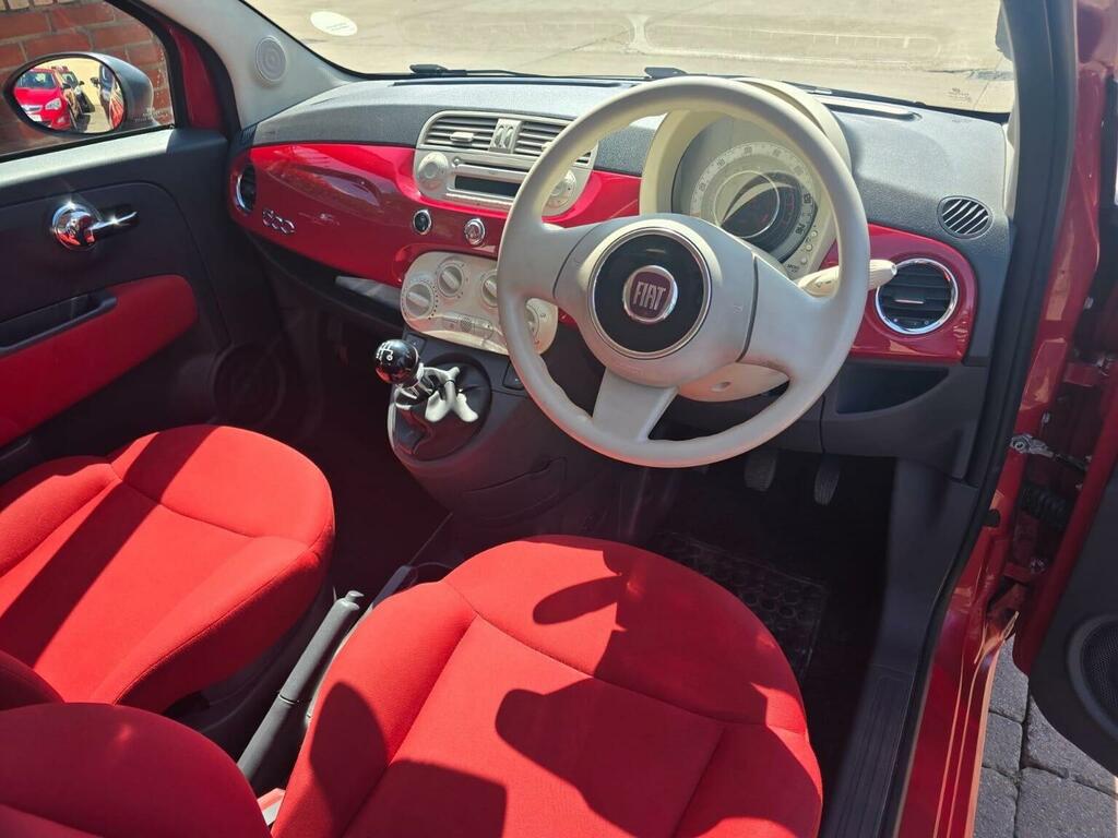 Fiat 500 Hatchback 0.9 Twinair Colour Therapy Euro 5 Ss Red #8