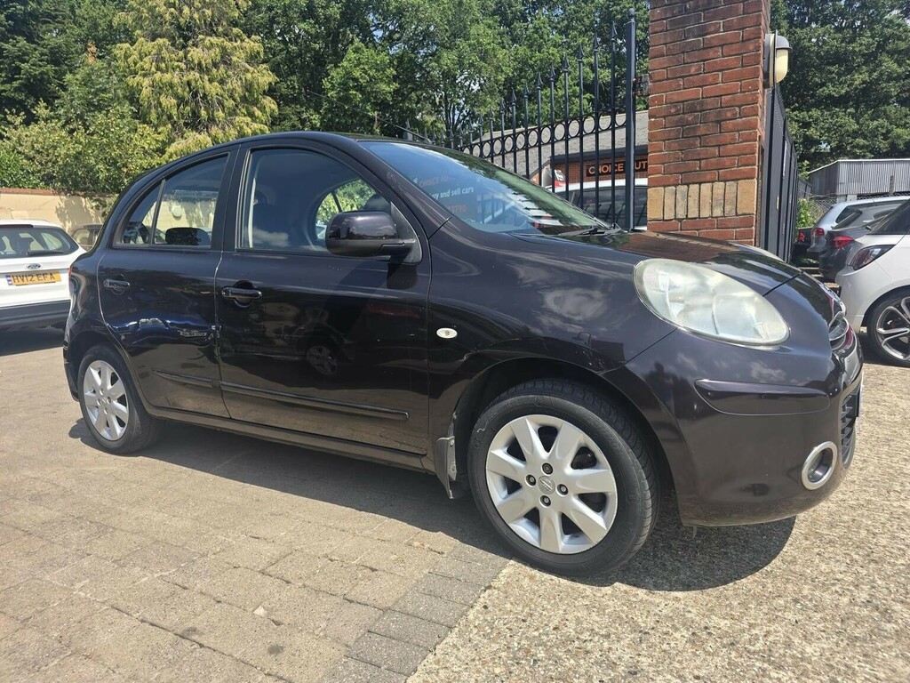 Nissan Micra 1.2 12V Acenta Euro 5 Black #2