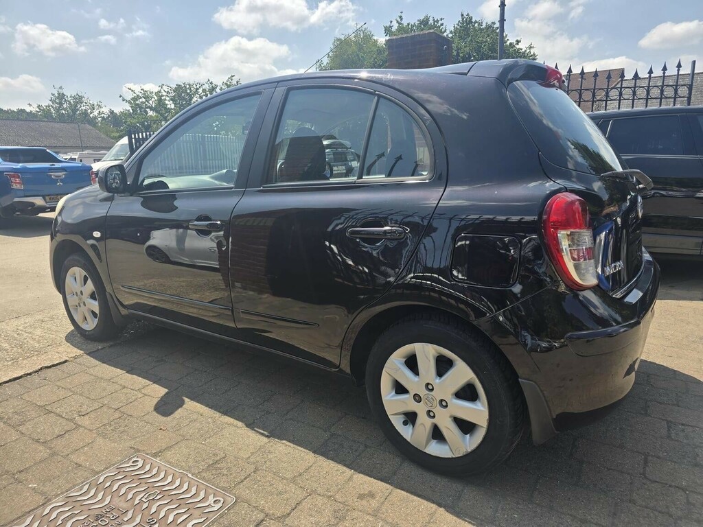 Nissan Micra 1.2 12V Acenta Euro 5 Black #4