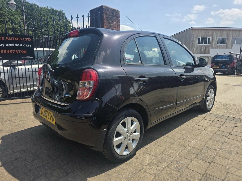 Nissan Micra 1.2 12V Acenta Euro 5 Black #3