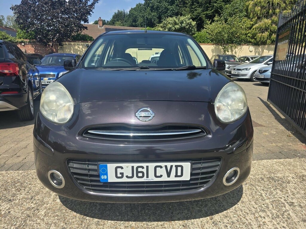 Nissan Micra 1.2 12V Acenta Euro 5 Black #5