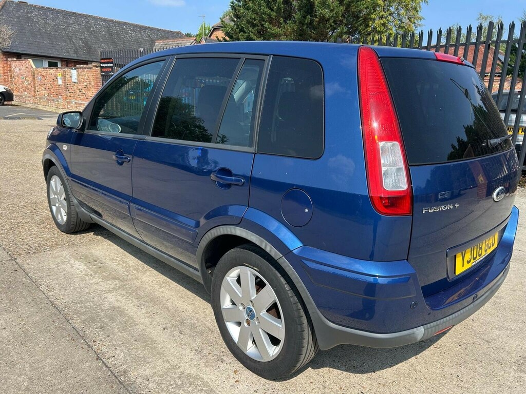 Ford Fusion Hatchback 1.6 Plus 200808 Blue #5