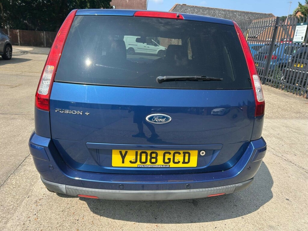 Ford Fusion Hatchback 1.6 Plus 200808 Blue #3