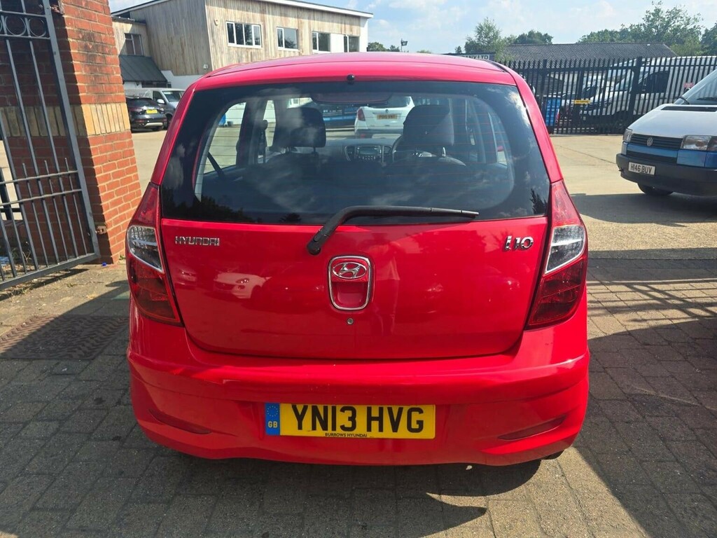 Hyundai I10 1.2 Classic Euro 5 Red #3