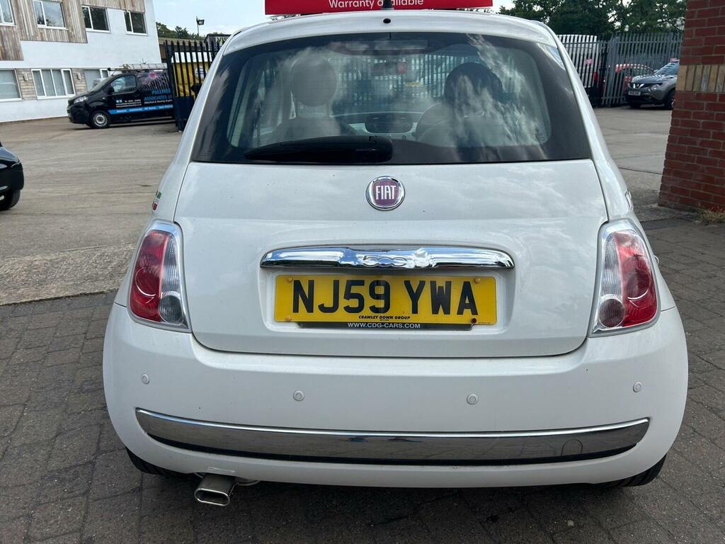 Fiat 500 1.2 Lounge Euro 5 Ss White #5