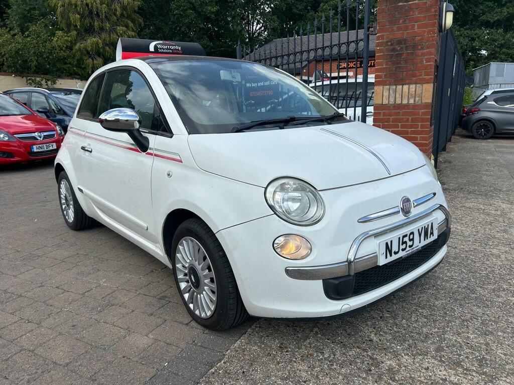 Fiat 500 1.2 Lounge Euro 5 Ss White #2