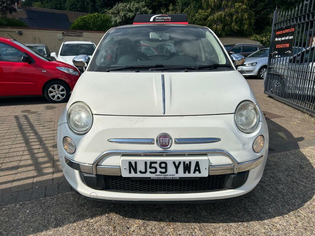 Fiat 500 1.2 Lounge Euro 5 Ss White #6