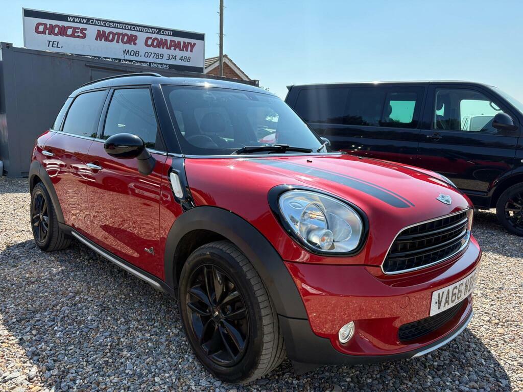 Mini Countryman 1.6 Cooper D All4 Euro 6 S S Red