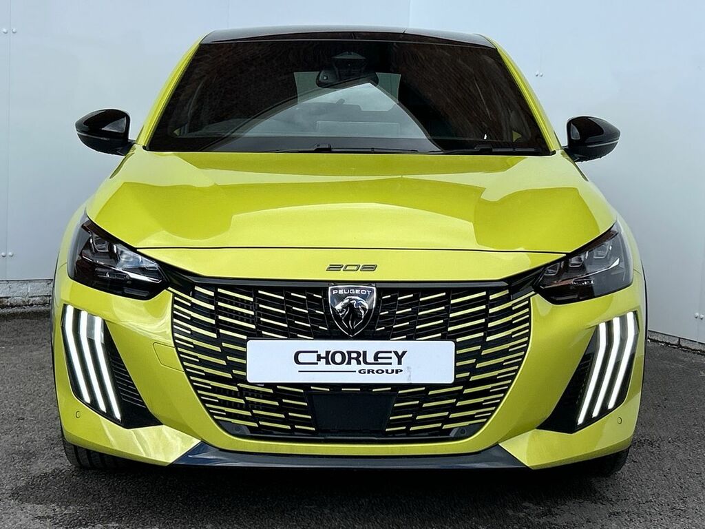 Peugeot 208 1.2 Hybrid Gt Hatchback Hybrid E-dsc6 E Yellow #4