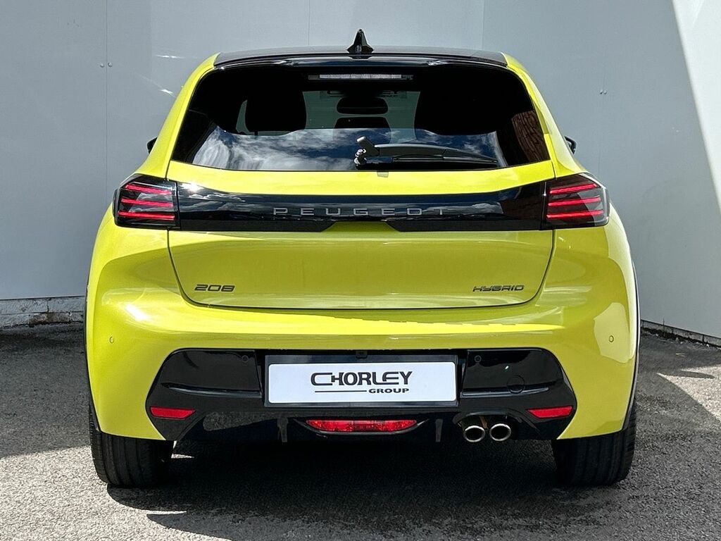Peugeot 208 1.2 Hybrid Gt Hatchback Hybrid E-dsc6 E Yellow #5