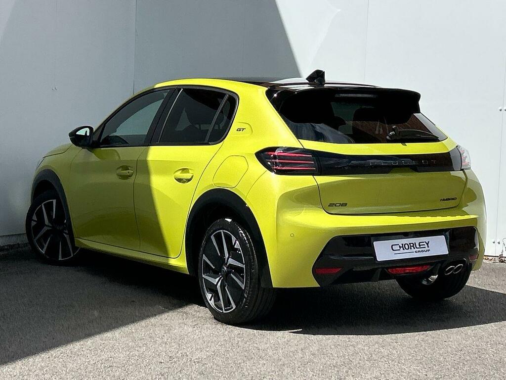 Peugeot 208 1.2 Hybrid Gt Hatchback Hybrid E-dsc6 E Yellow #3