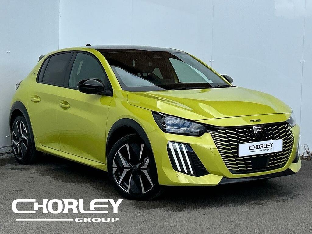 Peugeot 208 1.2 Hybrid Gt Hatchback Hybrid E-dsc6 E Yellow