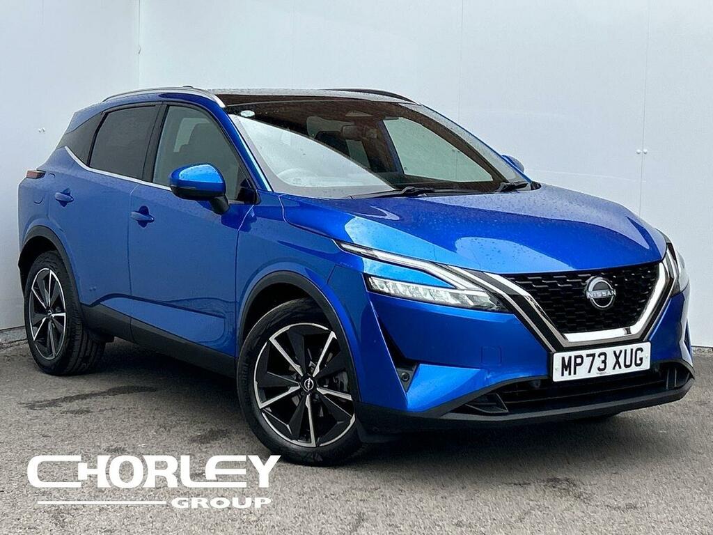 Nissan Qashqai 1.3 Dig-t Mhev Tekna Xtron Euro 6 Ss MP73XUG Blue
