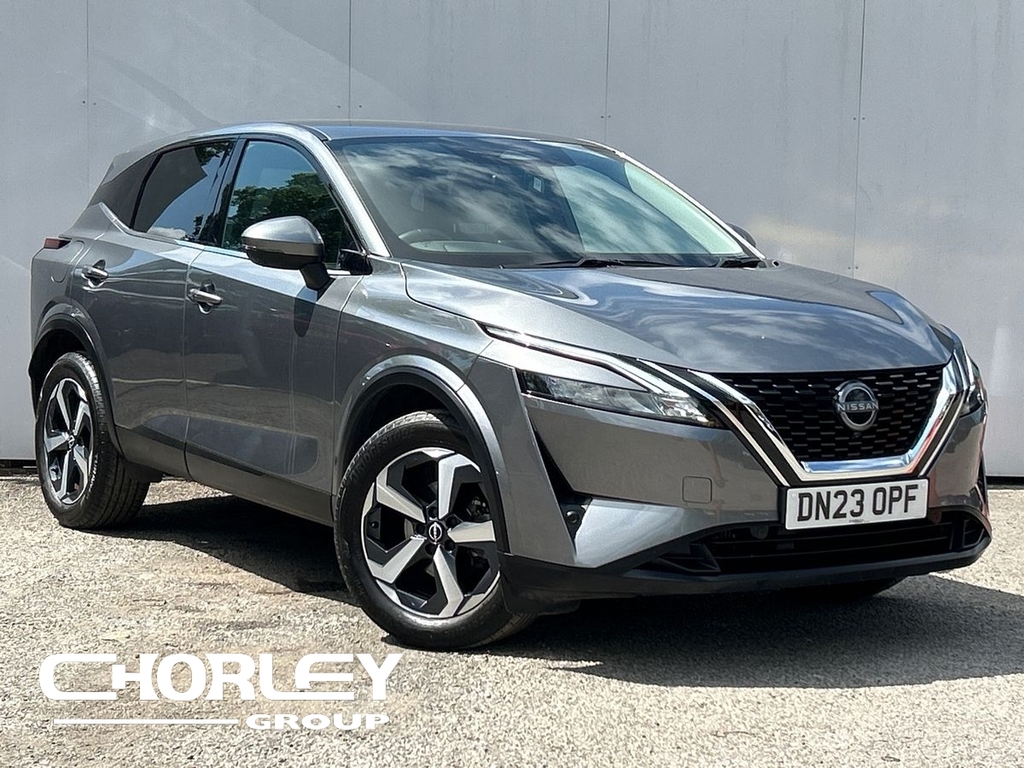 Nissan Qashqai 1.3 Dig-t Mhev N-connecta Suv Hybrid Xt DN23OPF Grey