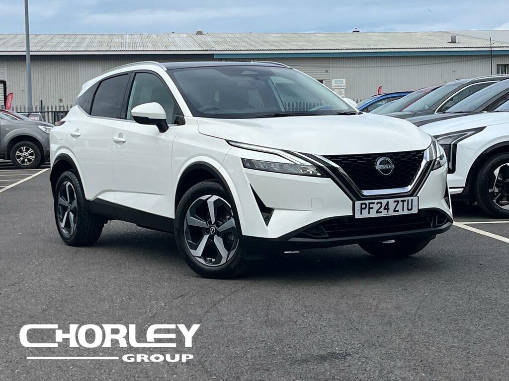 Nissan Qashqai 1.3 Dig-t Mhev N-connecta Suv Hybrid Ma White