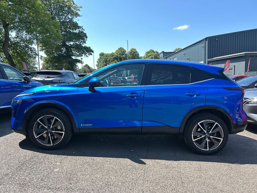 Nissan Qashqai 1.5 H E-power Tekna Suv Hybrid Eur WG73ATU Blue #6