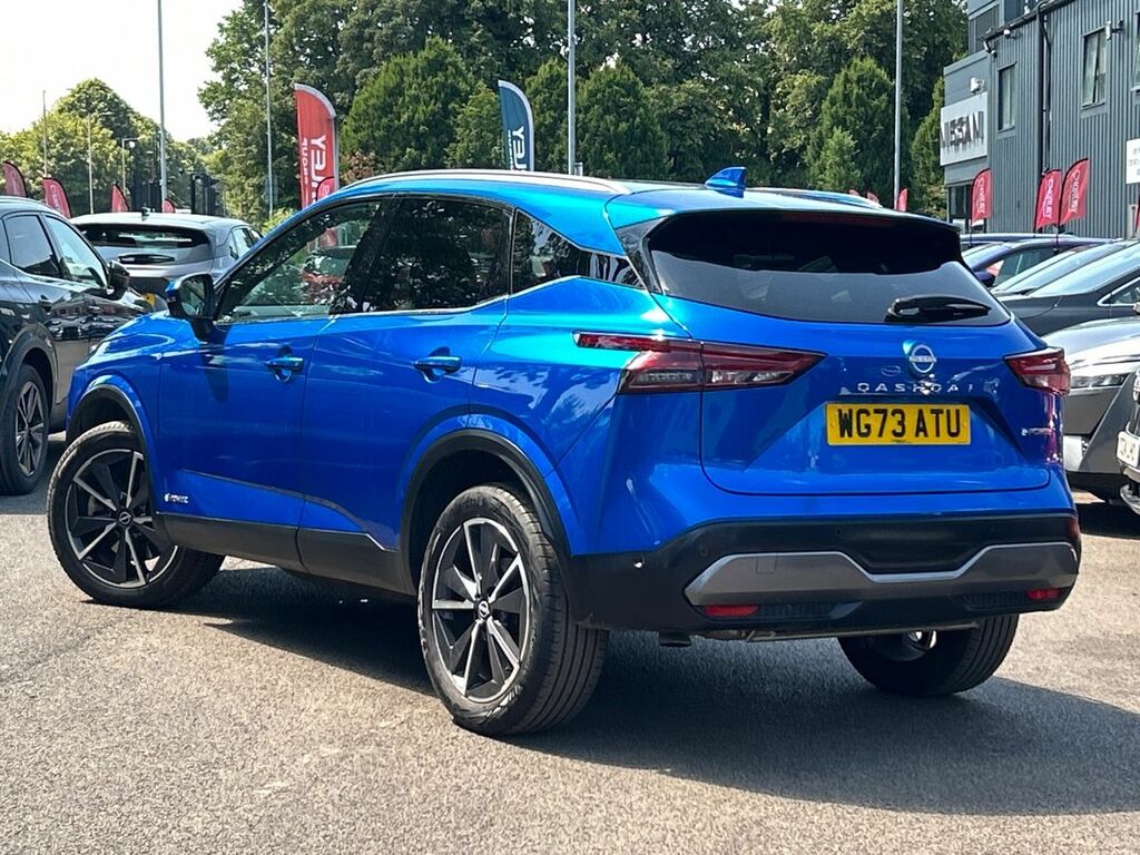 Nissan Qashqai 1.5 H E-power Tekna Suv Hybrid Eur WG73ATU Blue #3