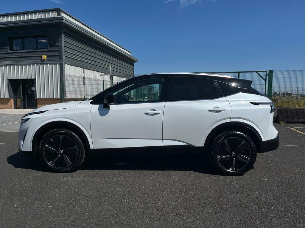 Nissan Qashqai 1.3 Dig-t Mhev Tekna Suv Hybrid Xtron E OE25MMK White #6