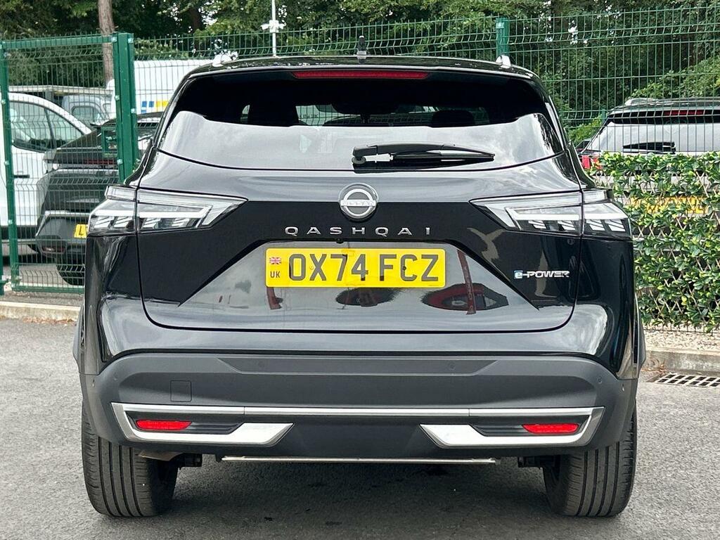 Nissan Qashqai 1.5 H E-power Tekna Suv Hybrid Eur OX74FCZ Black #5