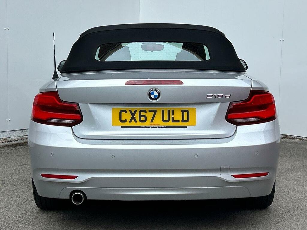 BMW 2 Series 2.0 218D Se Convertible Euro 6 Silver #5