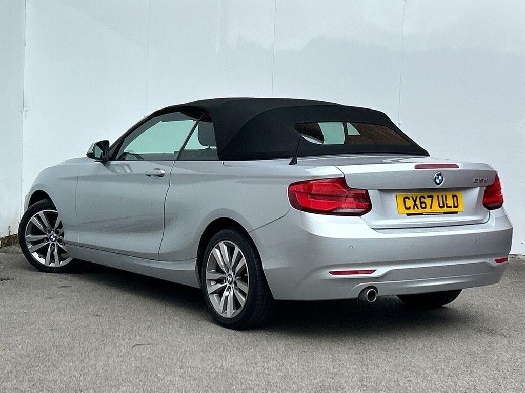 BMW 2 Series 2.0 218D Se Convertible Euro 6 Silver #3