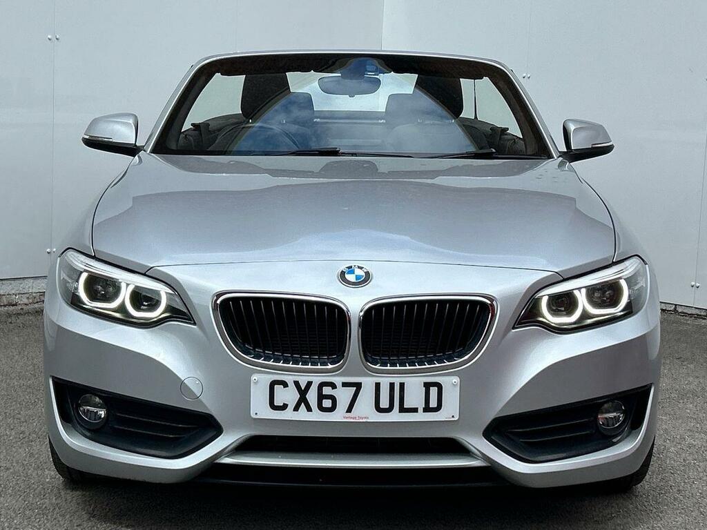 BMW 2 Series 2.0 218D Se Convertible Euro 6 Silver #4