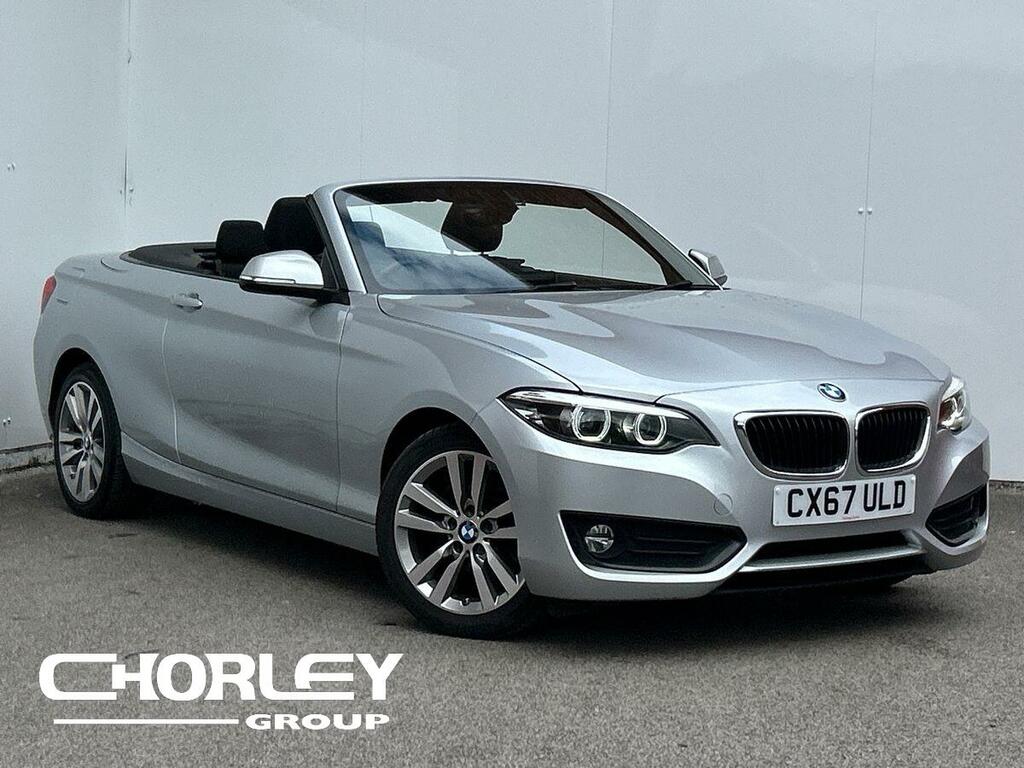 BMW 2 Series 2.0 218D Se Convertible Euro 6 Silver