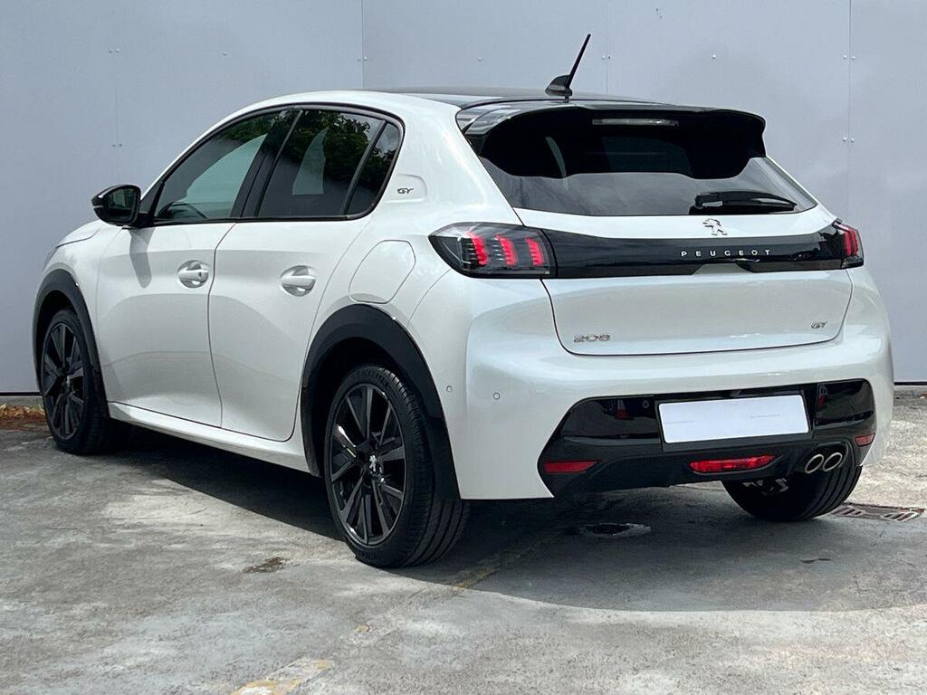 Peugeot 208 1.2 Puretech Gt Premium Hatchback Eat E PK22XCR White #3
