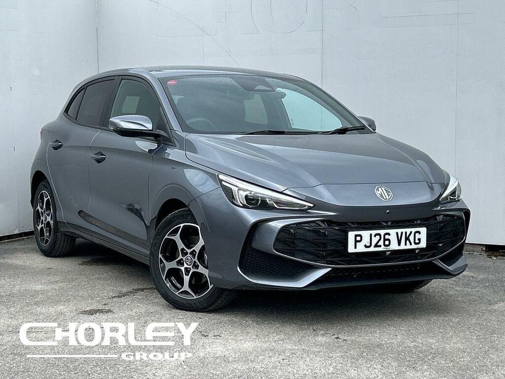 MG MG3 1.5 Hybrid Trophy Hatchback Hybrid Aut PJ26VKG Grey