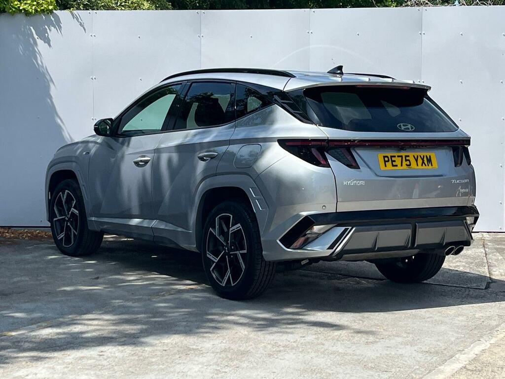 Hyundai Tucson 1.6 T-gdi N Line Suv Hybrid Euro 6 PE75YXM Silver #3