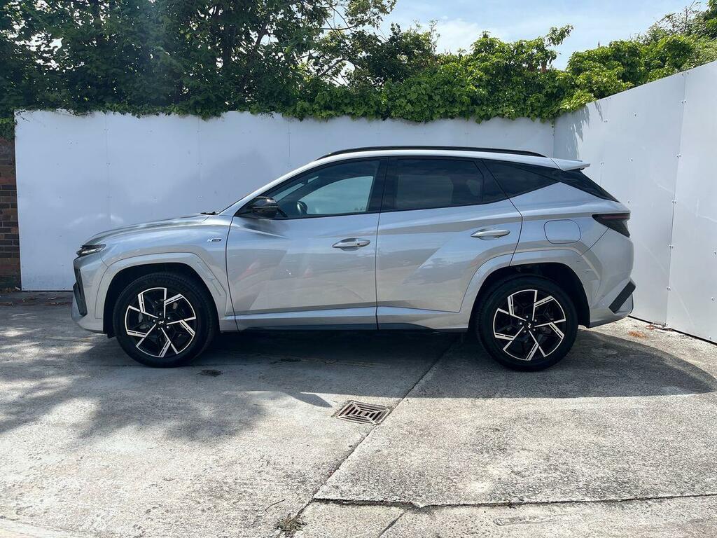 Hyundai Tucson 1.6 T-gdi N Line Suv Hybrid Euro 6 PE75YXM Silver #6
