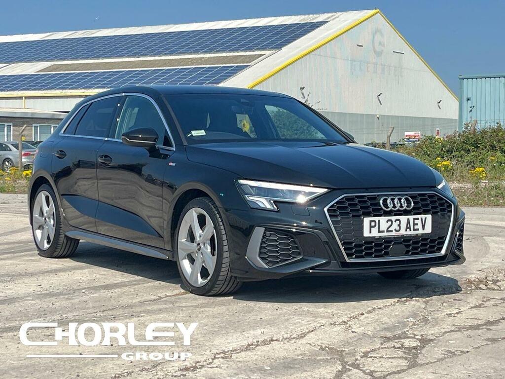 Audi A3 1.0 Tfsi 30 S Line Sportback S Tronic E Black