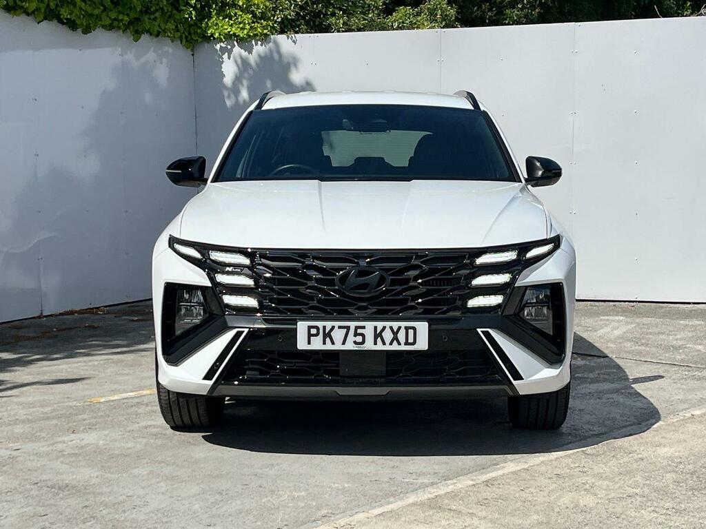 Hyundai Tucson 1.6 T-gdi N Line Suv Hybrid Euro 6 PK75KXD White #4